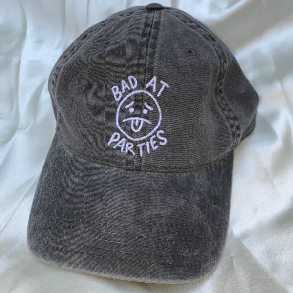 Wicked Clothes 'Bad At Parties' Dad Hat BESTSELLERS 3 Wicked Clothes 'Bad At Parties' Dad Hat BESTSELLERS
