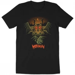 Wicked Clothes 'Beware Mothman' Shirt