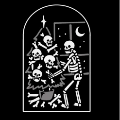 Wicked Clothes Bone Tree Sweatshirt