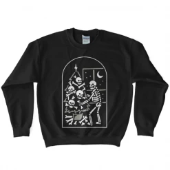 Wicked Clothes Bone Tree Sweatshirt