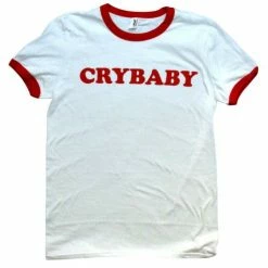 Wicked Clothes 'Crybaby' Ringer Shirt