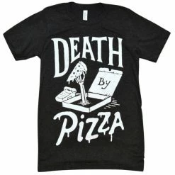 Wicked Clothes BESTSELLERS 'Death By Pizza' Shirt