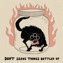 Wicked Clothes 'Bottled Up' Shirt New