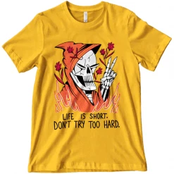 Wicked Clothes 'Don't Try Too Hard' Shirt