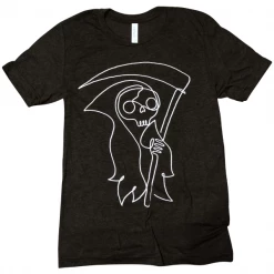 Wicked Clothes Black And White End Of The Line Shirt