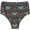 Wicked Clothes 'Floral Moth' High-Waisted Underwear