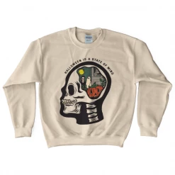 Wicked Clothes Bones State Of Mind Sweatshirt
