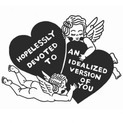 Wicked Clothes Hopelessly Devoted Ringer Shirt