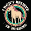 Wicked Clothes 'Believe In Humans' Shirt New