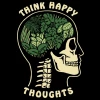 Wicked Clothes 'Think Happy Thoughts' Shirt New