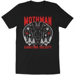 Wicked Clothes 'Mothman Sighting Society' Shirt New