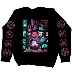 Wicked Clothes 'Nekomancer' Sweatshirt Cats