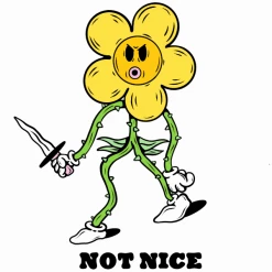 Wicked Clothes Plants Not Nice Sweatshirt