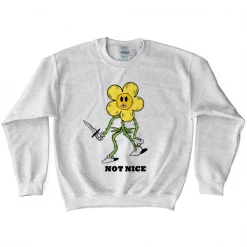 Wicked Clothes Plants Not Nice Sweatshirt