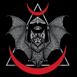 Wicked Clothes 'Occult Bat' Shirt BESTSELLERS