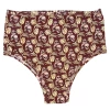 Wicked Clothes 'Ornate Skulls' High-Waisted Underwear New