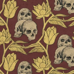 Wicked Clothes 'Ornate Skulls' High-Waisted Underwear New 7 Wicked Clothes 'Ornate Skulls' High-Waisted Underwear New