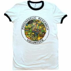 Wicked Clothes BESTSELLERS 'Psychedelic Research Volunteer' Ringer Shirt 10 Wicked Clothes BESTSELLERS 'Psychedelic Research Volunteer' Ringer Shirt