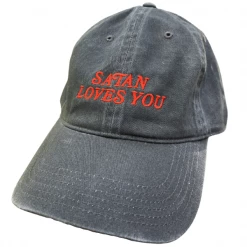 Wicked Clothes 'Satan Loves You' Dad Hat New