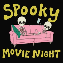 Wicked Clothes 'Spooky Movie Night' Shirt New