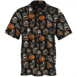 Wicked Clothes 'Spooky Vintage' Button-Up Shirt