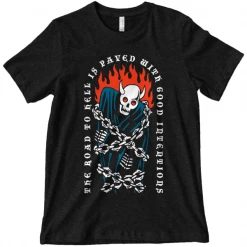 Wicked Clothes Bones Good Intentions Shirt