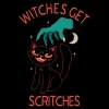 Wicked Clothes 'Witches Get Scritches' Shirt New